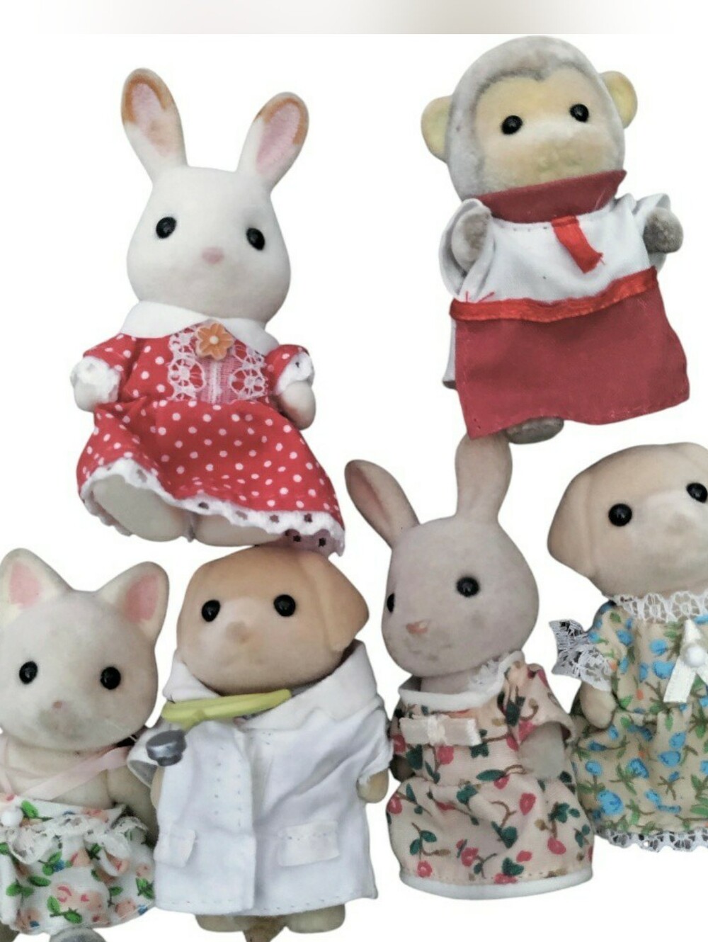 VTG Calico Critters Sylvanian Families Bundle Of 6